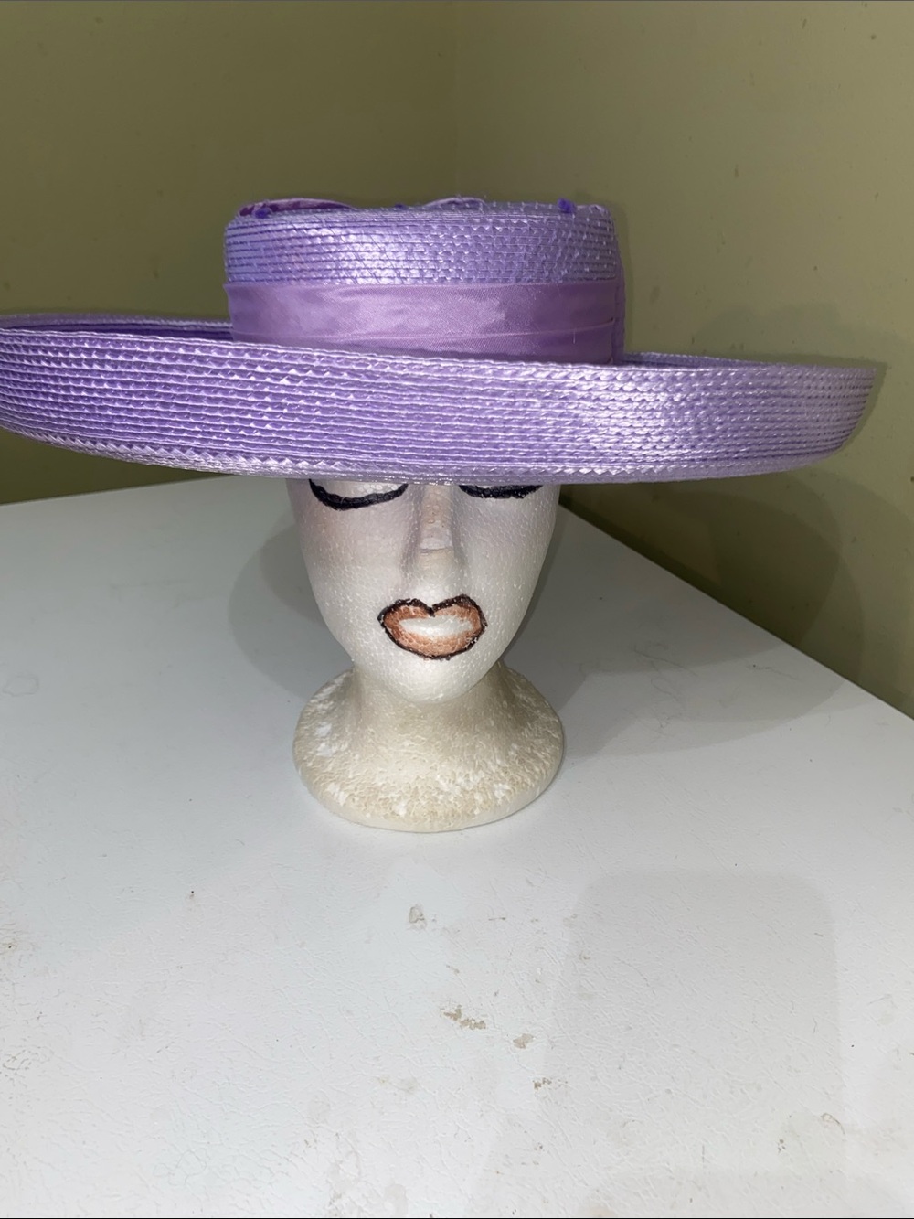 Gorgeous Lavender Dress Hat / Church Hat